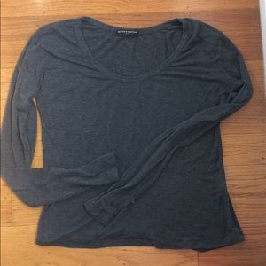 brandy grey long sleeve